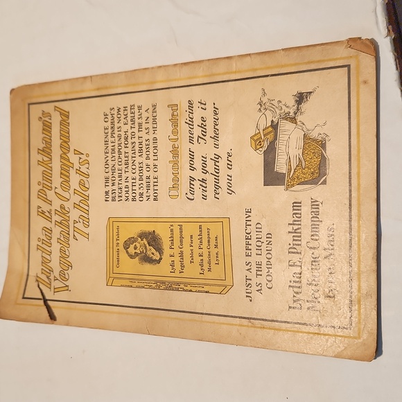 Vintage 'Home Nursing' Booklet Collectible Lydia Pinkham's Vegetable Compound - Picture 2 of 4